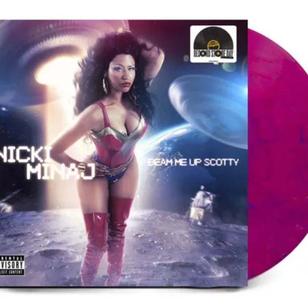 Nicki Minaj Beam Me Up Scotty 2-LP ~ RSD 2022 ~ Ltd Ed of 3,000 ~ New/Sealed!